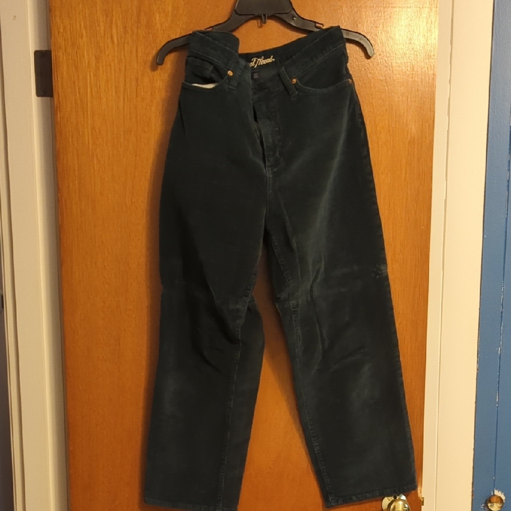 Universal Thread Deep Green Corduroy Trousers